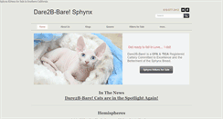 Desktop Screenshot of dare2b-baresphynx.com